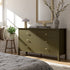 Oakham Chest of 6 Drawers, Olive Grove - daals
