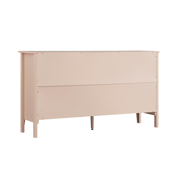 Oakham Chest of 6 Drawers, Nude Pink