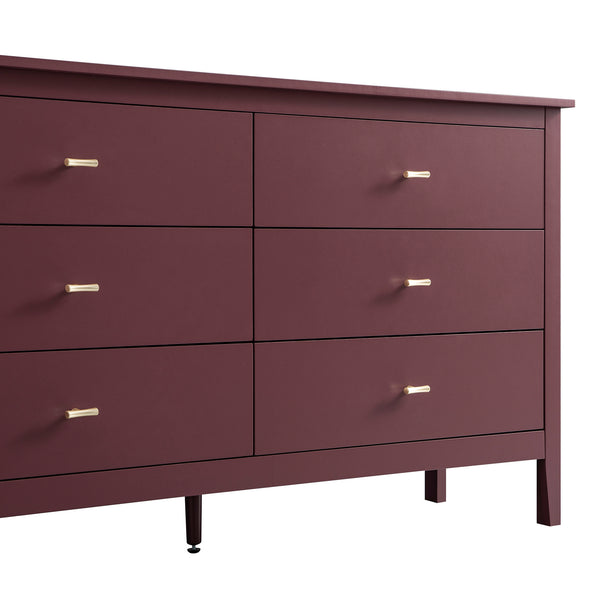 Oakham Chest of 6 Drawers, Wild Cherry