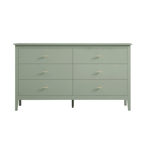 Oakham Chest of 6 Drawers, Desert Sage