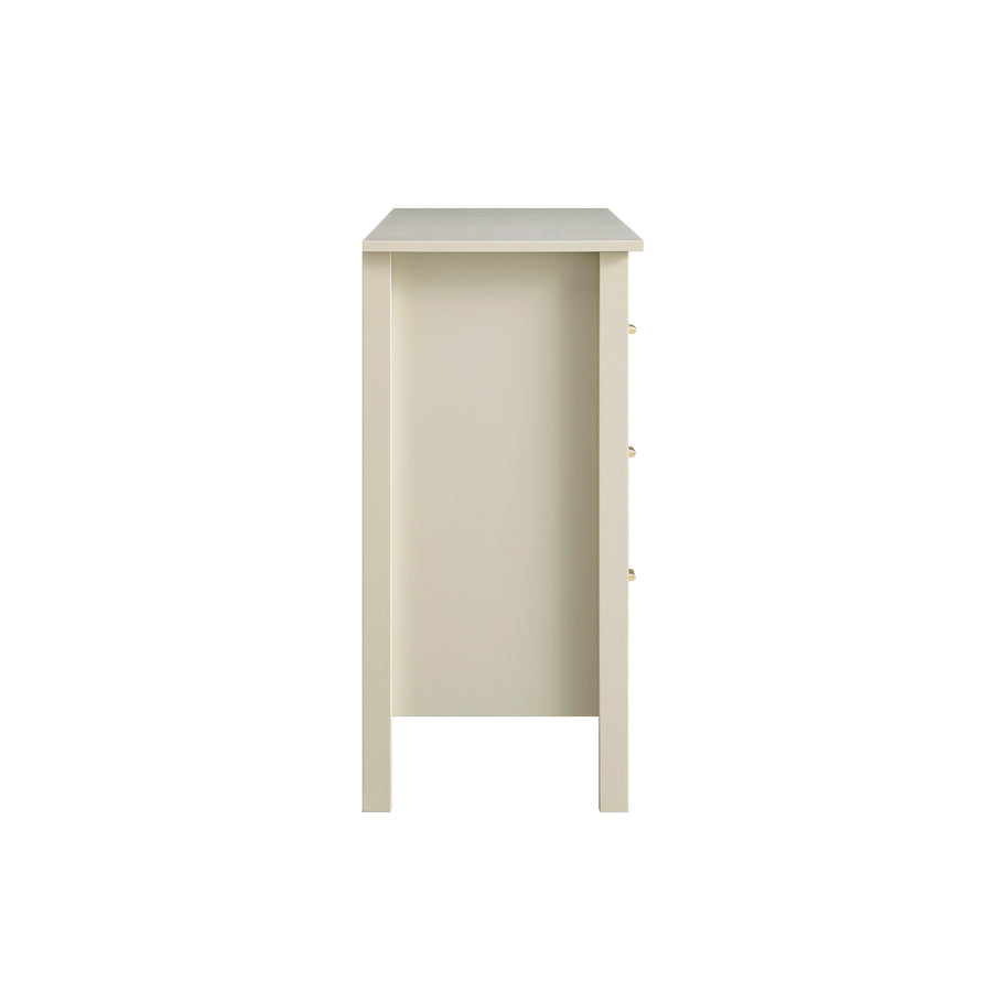 Oakham Chest of 6 Drawers, Shaded White