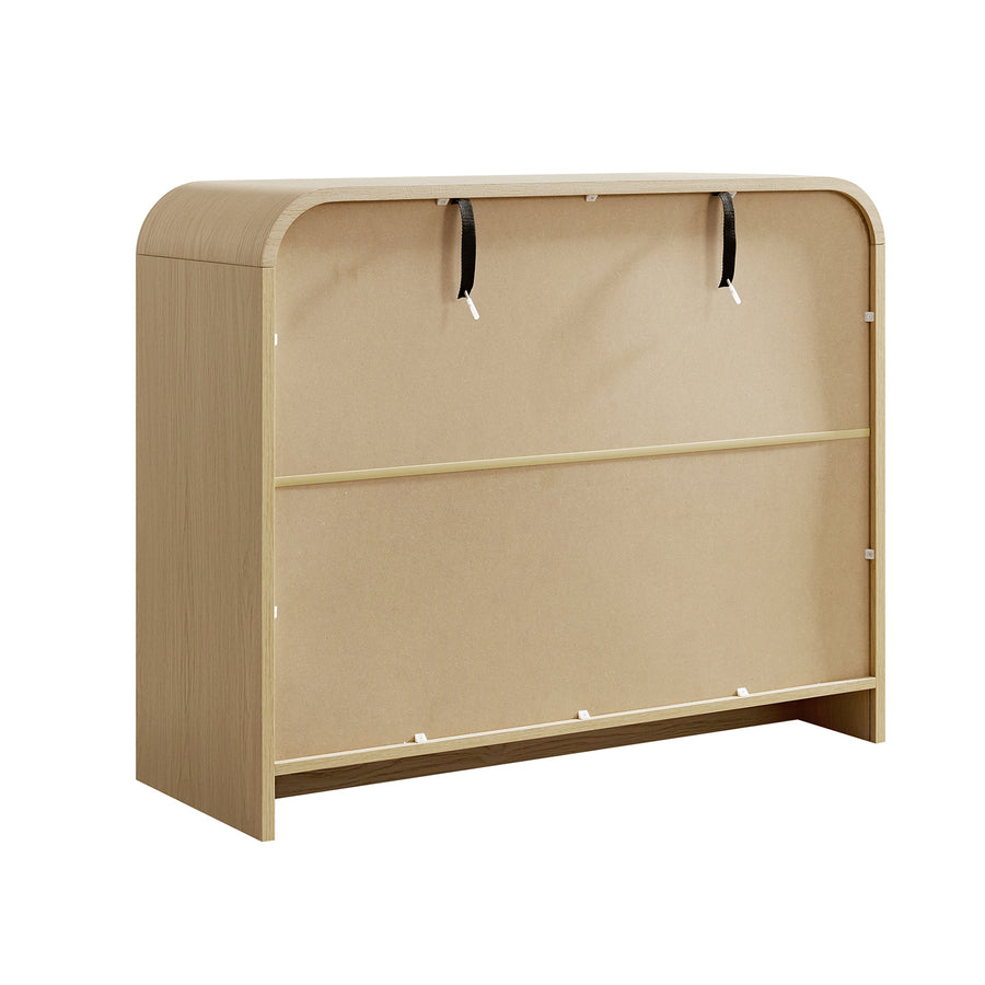 Marcel Chest of 3 Drawers, Light Oak