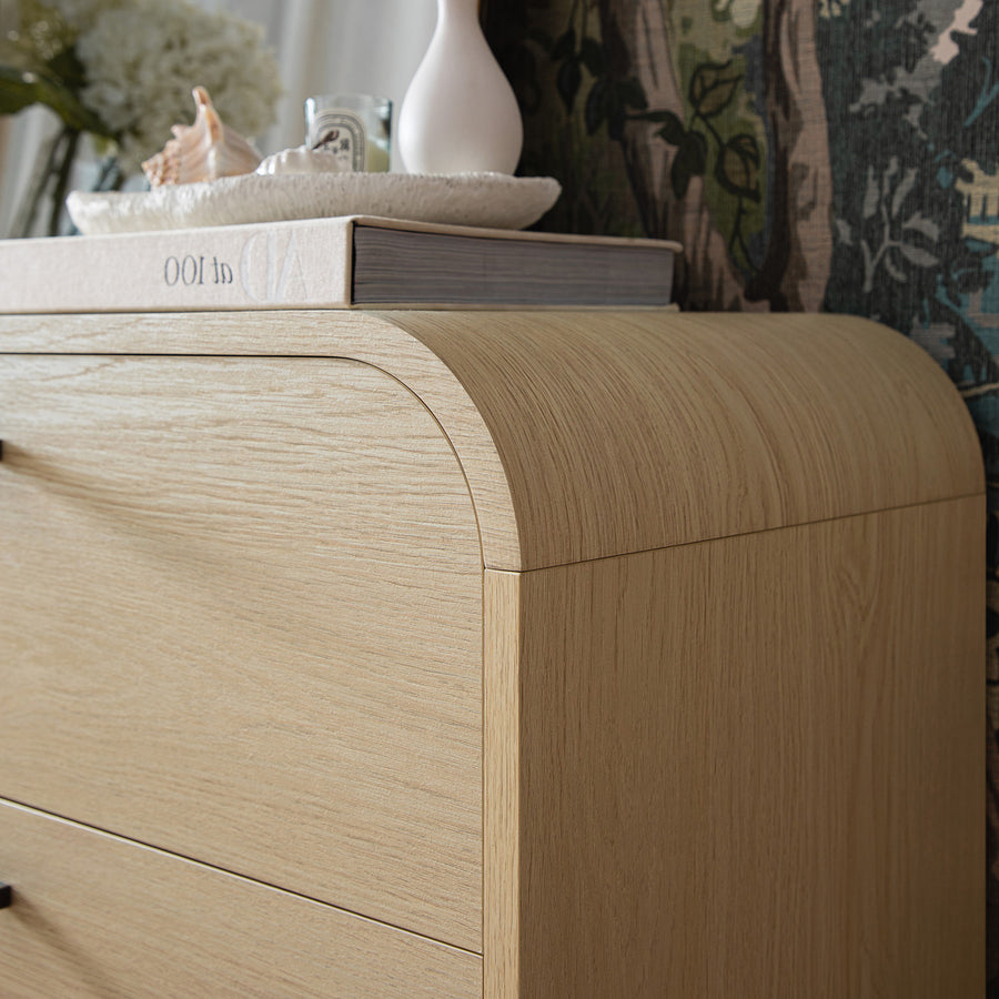 Marcel Chest of 6 Drawers, Light Oak