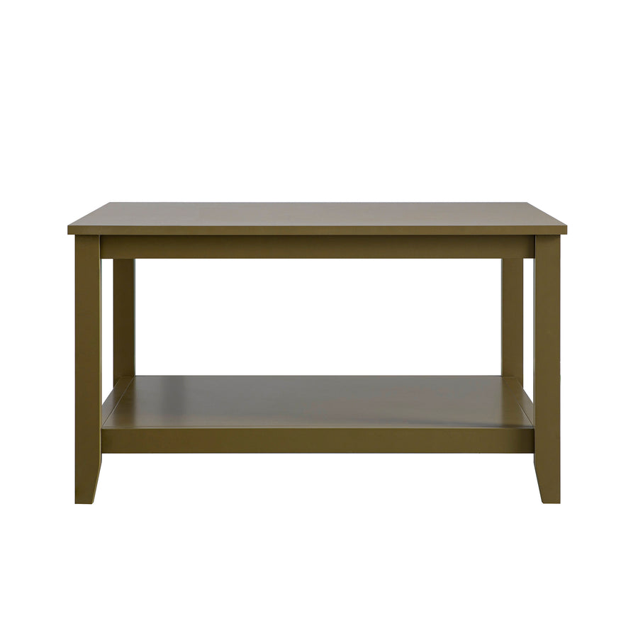 Oakham 80cm Square Coffee Table, Olive Grove