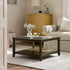 Oakham 80cm Square Coffee Table, Olive Grove - daals