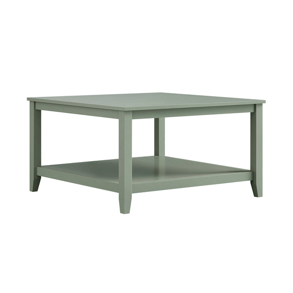 Oakham 80cm Square Coffee Table, Desert Sage
