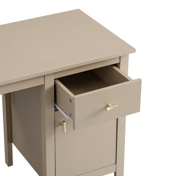 Oakham Writing Desk, Deep Greige