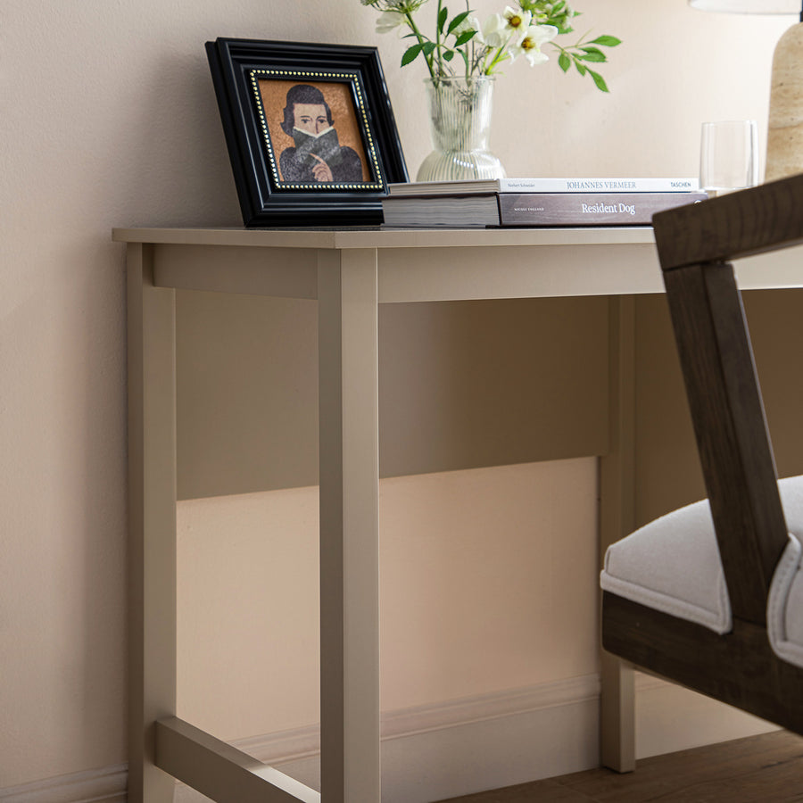 Oakham Writing Desk, Deep Greige