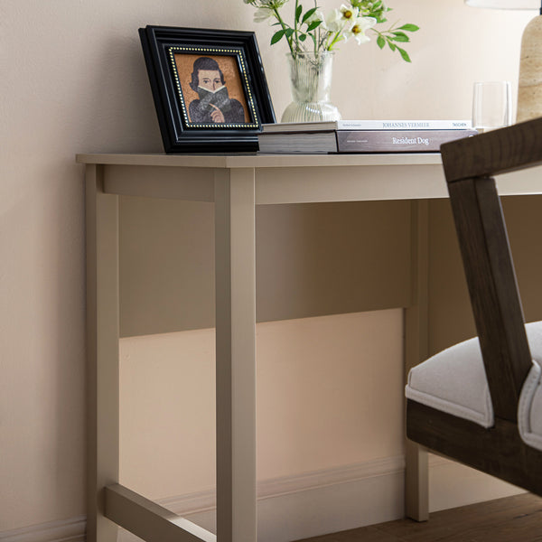 Oakham Writing Desk, Deep Greige