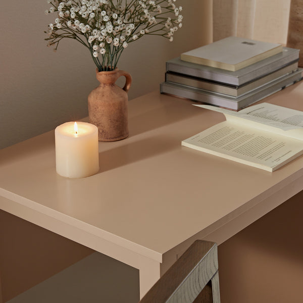 Oakham Writing Desk, Nude Pink