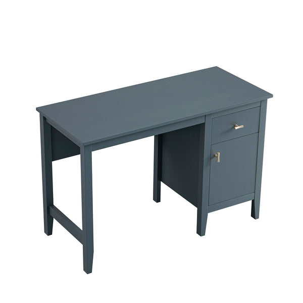 Oakham Writing Desk, Stormy Blue