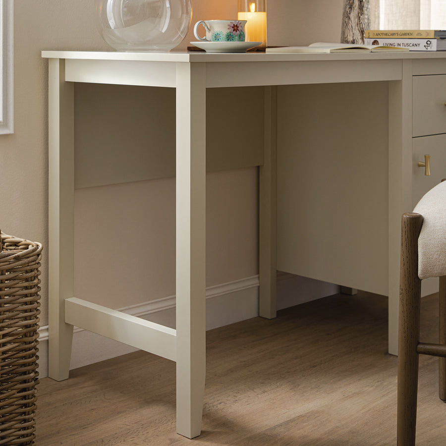Oakham Writing Desk, Shaded White