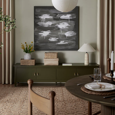 Oakham 180cm Wide TV Unit, Olive Grove