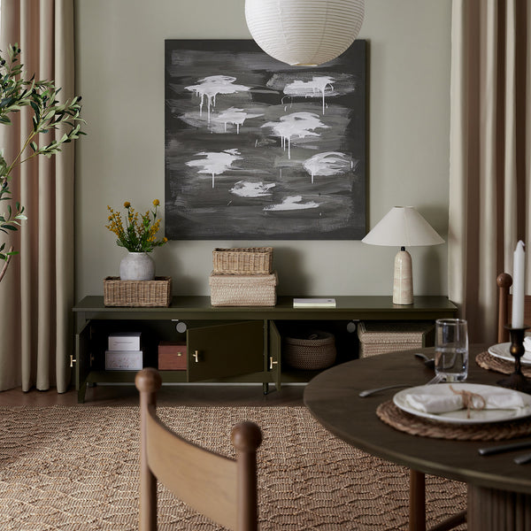 Oakham 180cm Wide TV Unit, Olive Grove - daals