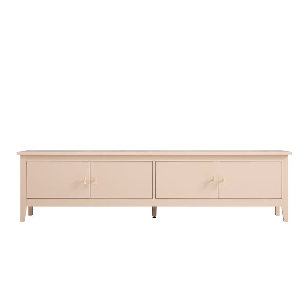 Oakham 180cm Wide TV Unit, Nude Pink - daals