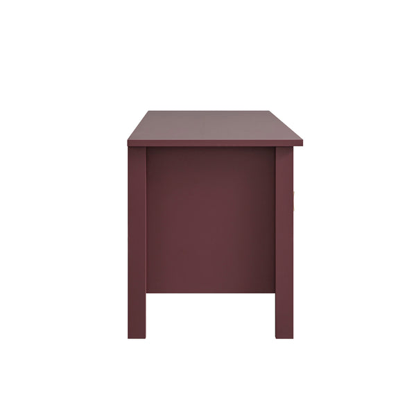 Oakham 180cm Wide TV Unit, Wild Cherry