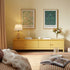Oakham 180cm Wide TV Unit, Rattan Yellow - daals
