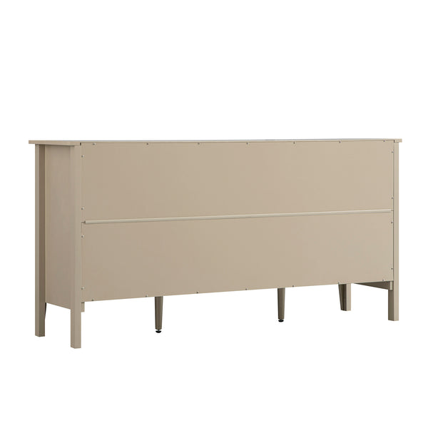 Oakham Wide Sideboard with Drawers, Deep Greige