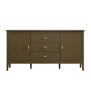 Oakham Wide Sideboard with Drawers, Olive Grove