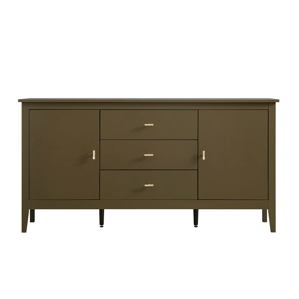Oakham Wide Sideboard with Drawers, Olive Grove