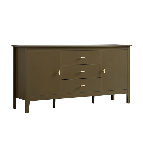 Oakham Wide Sideboard with Drawers, Olive Grove