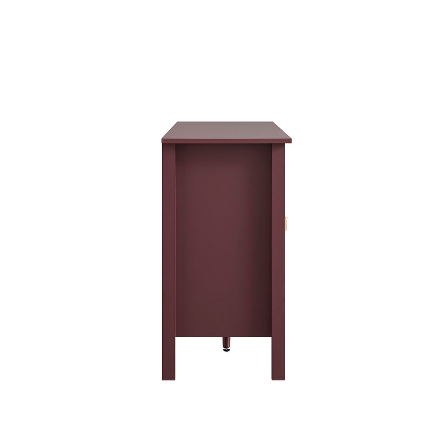 Oakham Wide Sideboard with Drawers, Wild Cherry