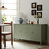 Oakham Wide Sideboard with Drawers, Desert Sage - daals