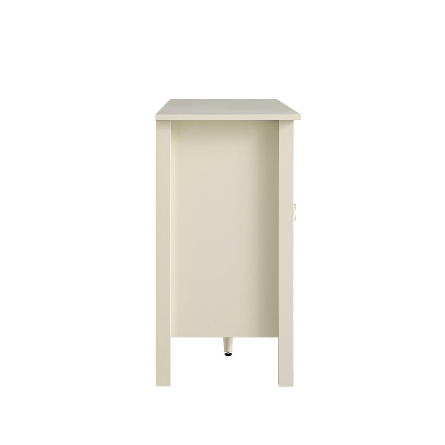 Oakham Wide Sideboard with Drawers, Shaded White