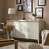 Oakham Wide Sideboard with Drawers, Shaded White - daals