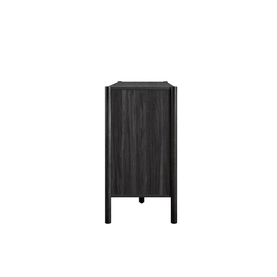 Linden 3-Door Sideboard, Ebony - daals