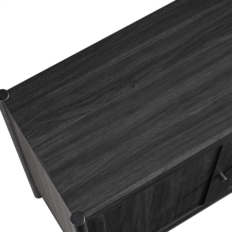 Linden 3-Door Sideboard, Ebony - daals