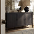 Linden 3-Door Sideboard, Ebony - daals