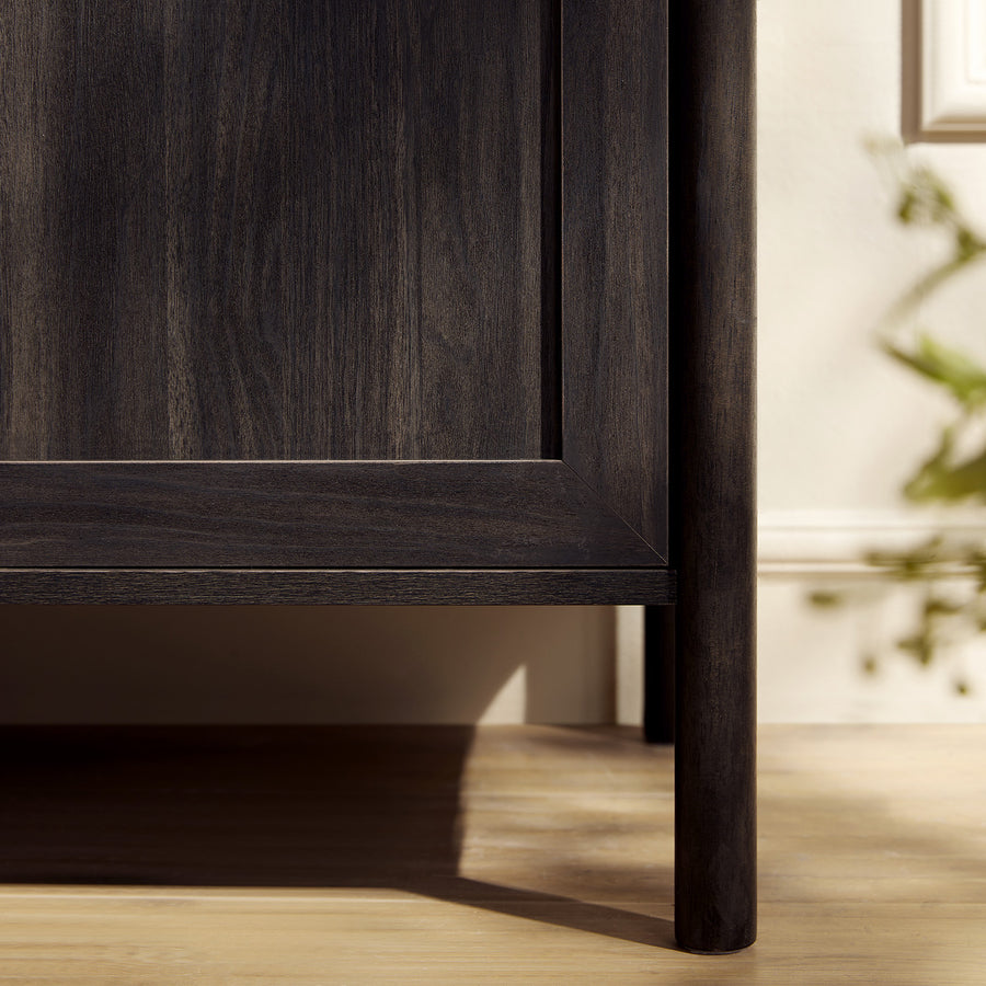 Linden 3-Door Sideboard, Ebony - daals