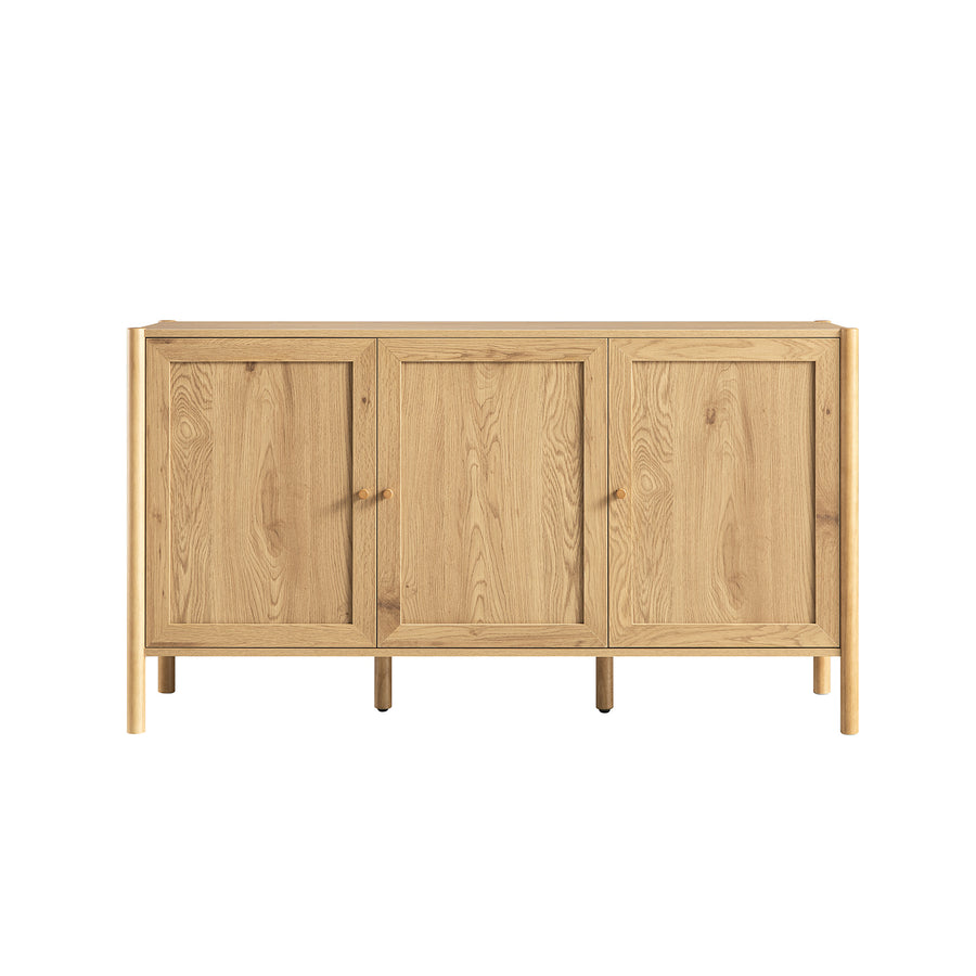 Linden 3-Door Sideboard, Natural - daals