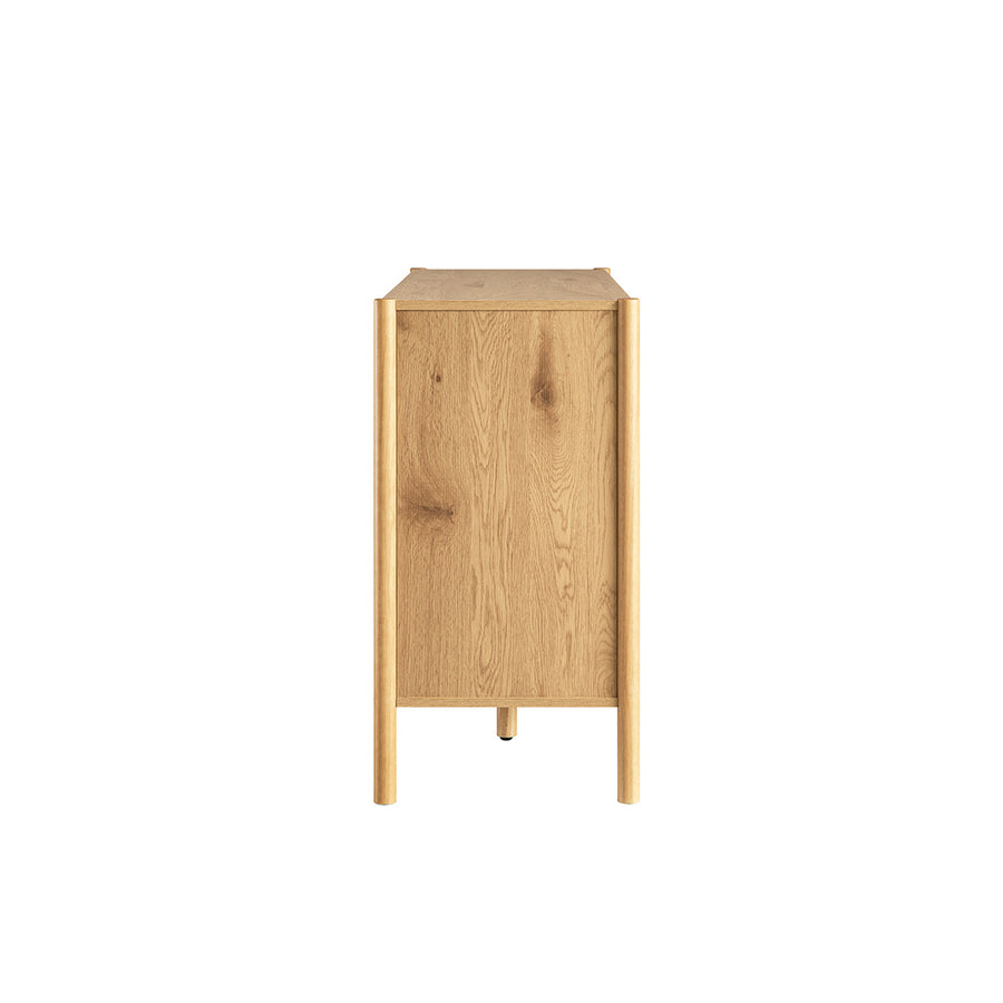 Linden 3-Door Sideboard, Natural - daals