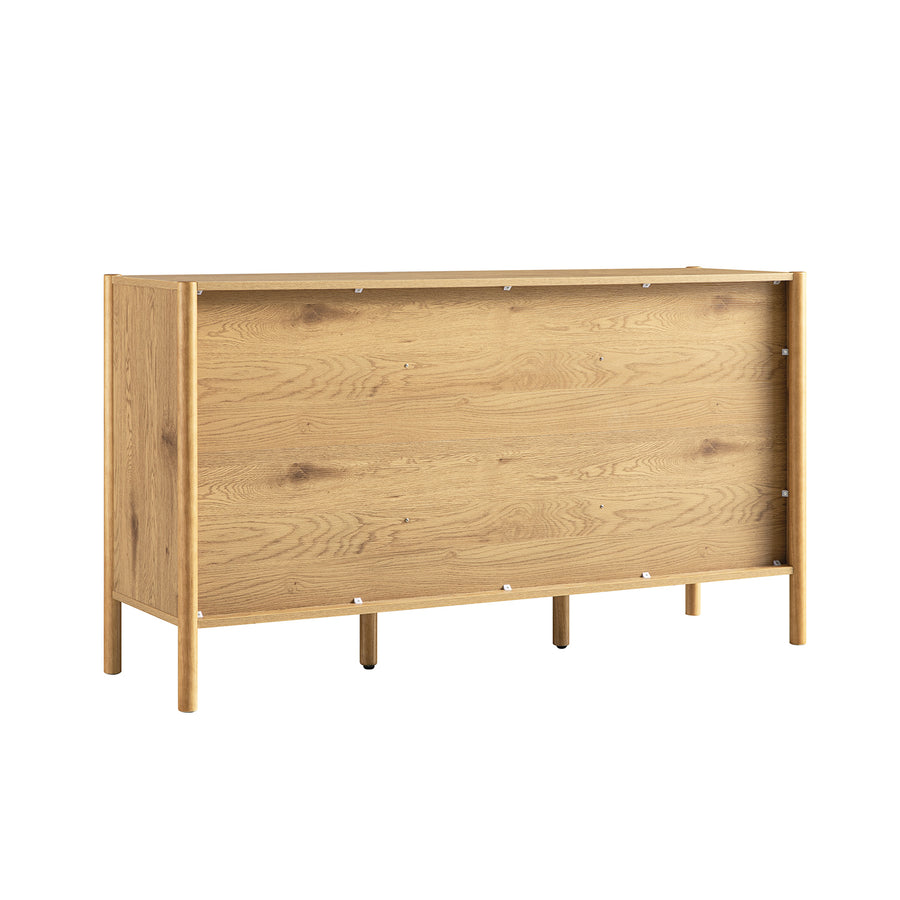Linden 3-Door Sideboard, Natural - daals