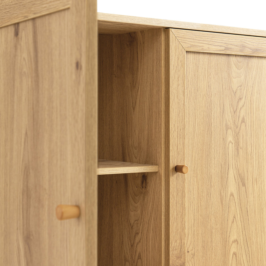 Linden 3-Door Sideboard, Natural - daals