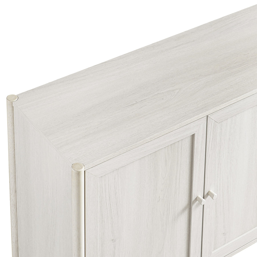 Linden 3-Door Sideboard, White Washed - daals