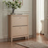 Oakham 2-Tier Shoe Cabinet, Nude Pink - daals