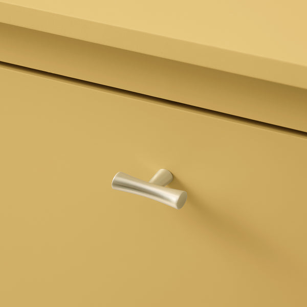 Oakham 2-Tier Shoe Cabinet, Rattan Yellow