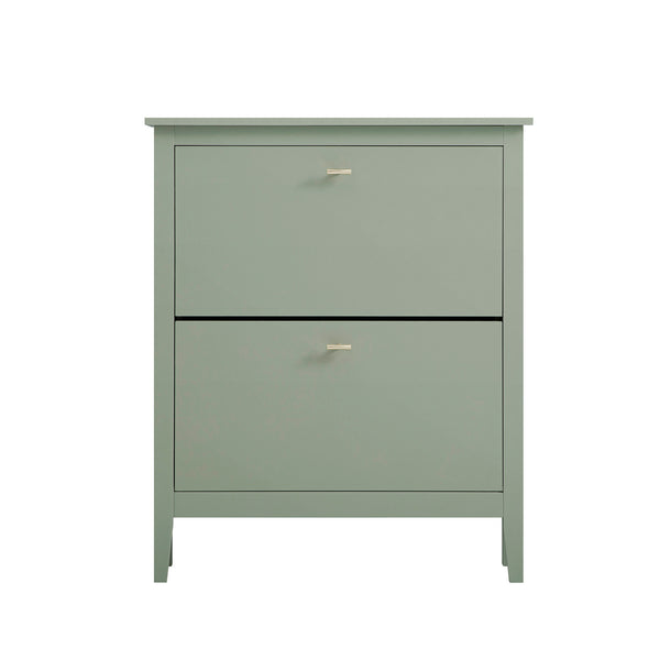 Oakham 2 - Tier Shoe Cabinet, Desert Sage - daals