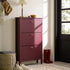 Oakham 3 - Tier Shoe Cabinet, Wild Cherry - daals