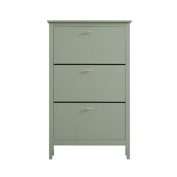 Oakham 3 - Tier Shoe Cabinet, Desert Sage - daals