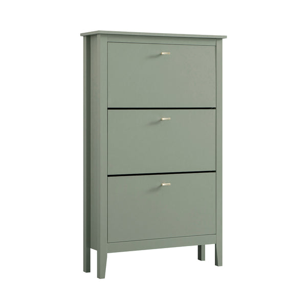 Oakham 3-Tier Shoe Cabinet, Desert Sage