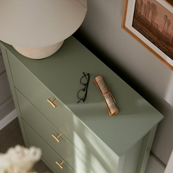 Oakham 3 - Tier Shoe Cabinet, Desert Sage - daals