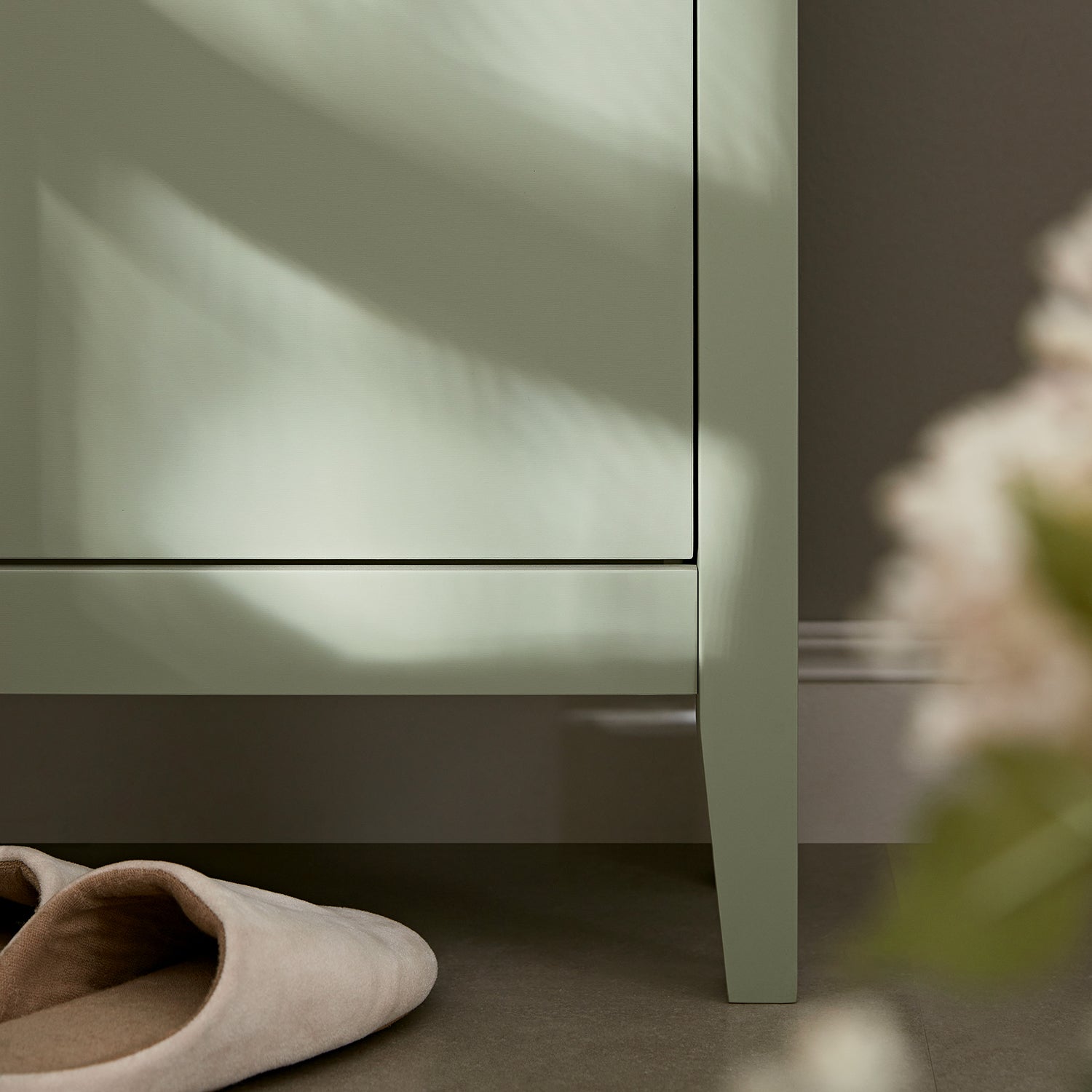 Oakham 3-Tier Shoe Cabinet, Desert Sage