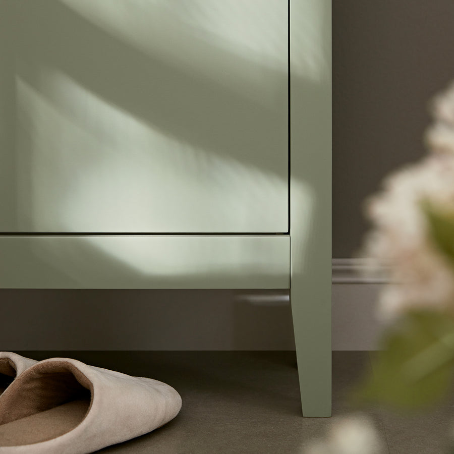 Oakham 3-Tier Shoe Cabinet, Desert Sage