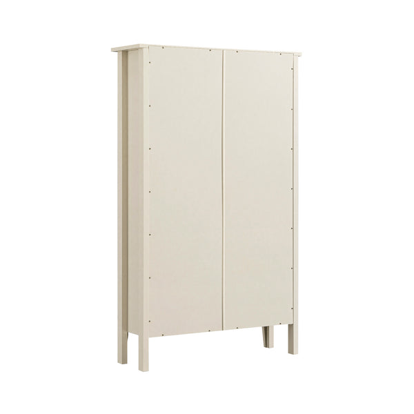 Oakham 3-Tier Shoe Cabinet, Shaded White