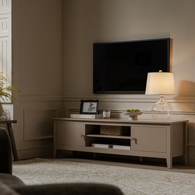 Oakham 150cm TV Unit, Deep Greige