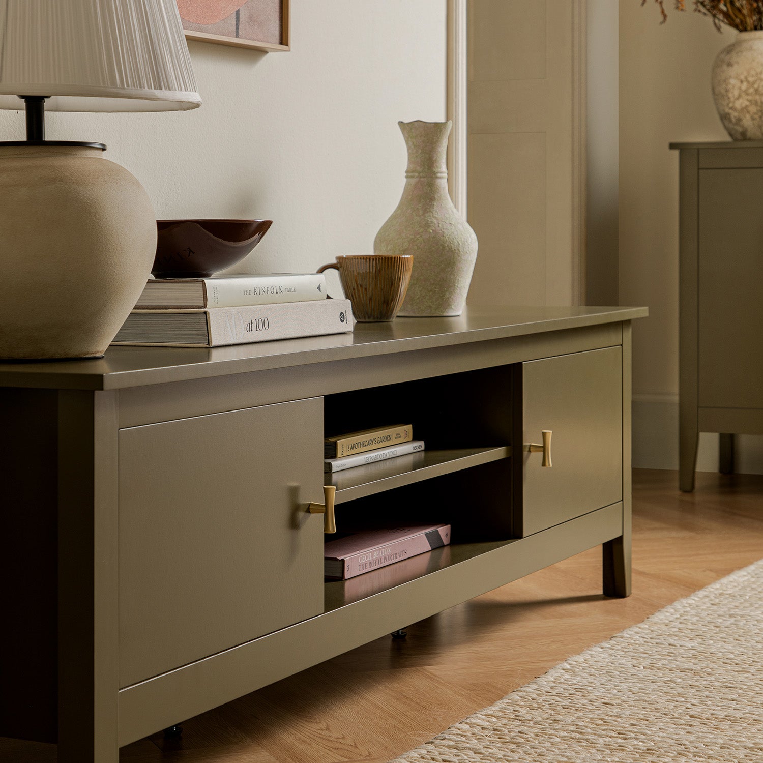 Oakham 150cm TV Unit, Olive Grove